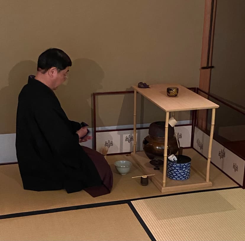 江戸千家渭白流 家元・川上渭白によるお点前